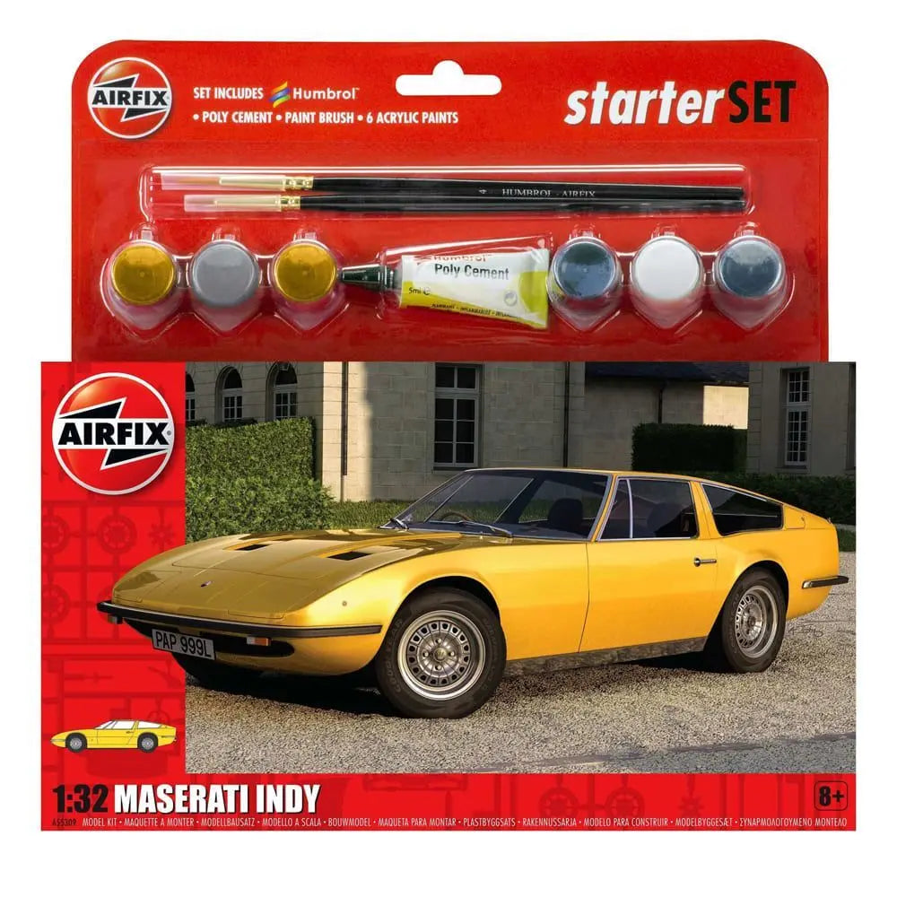Airfix 1/32 Maserati Indy Starter Set Airfix