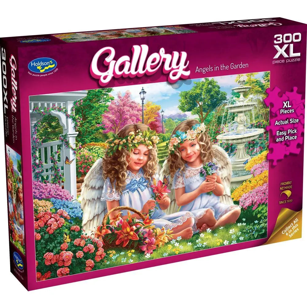 Holdson Puzzle - Gallery S10 300 pc XL Angels in the Garden Holdson