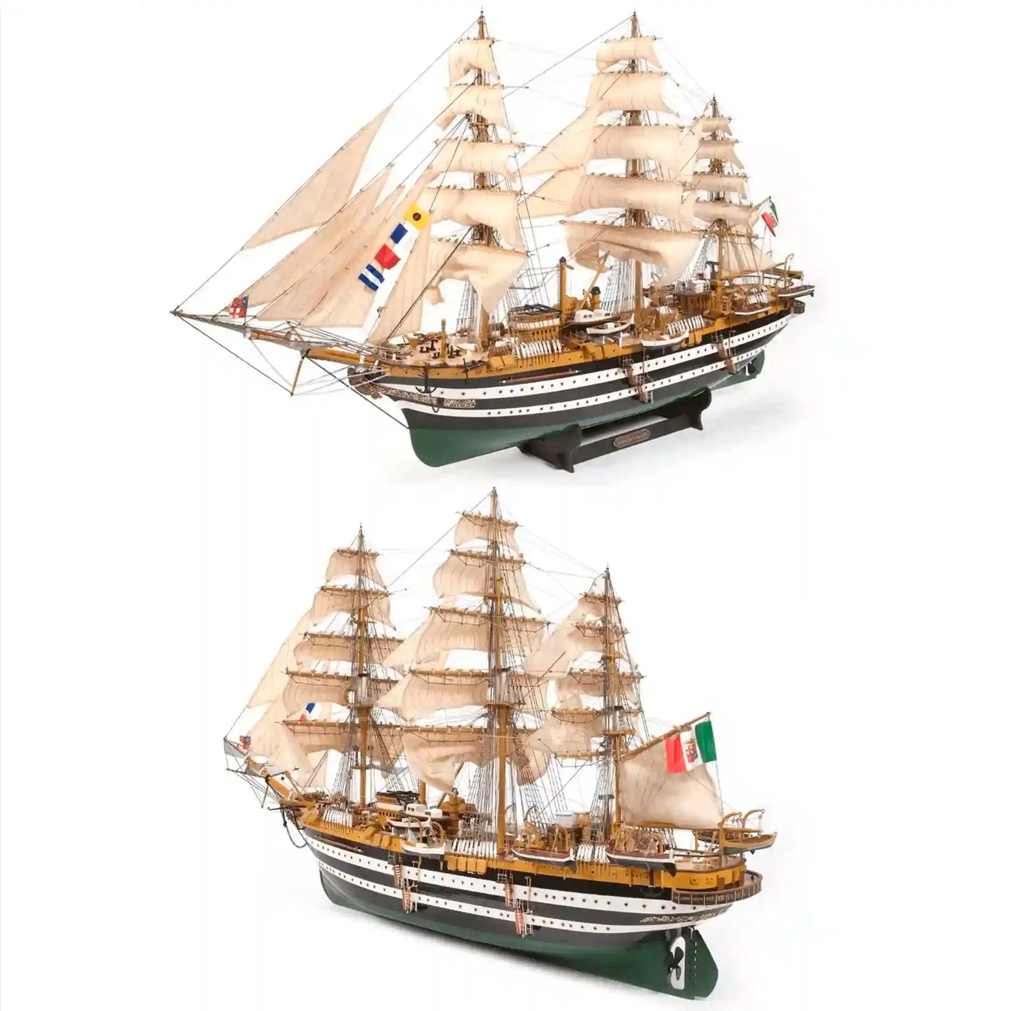 OcCre 1/100 Amerigo Vespucci Wooden Model Ship Kit Occre