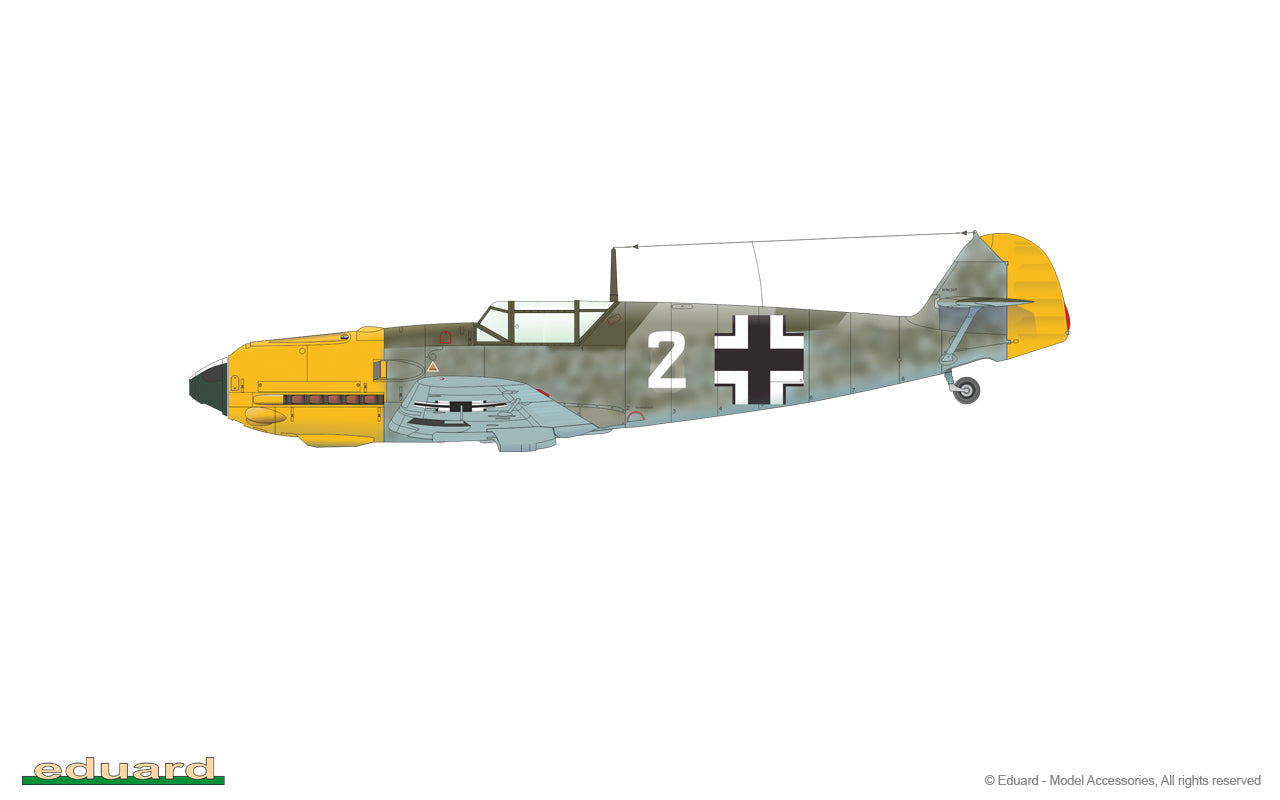 Eduard 1/32 ADLERANGRIFF Limited edition Plastic Model Kit Eduard