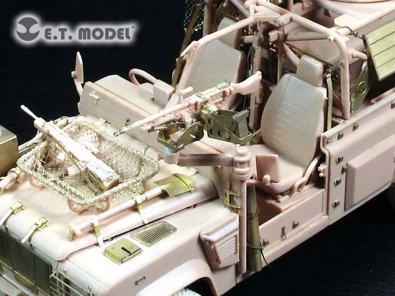 E.T. Model 1:35 Land Rover WMIK w/MILAN ATGM Detail Set E.T. Model