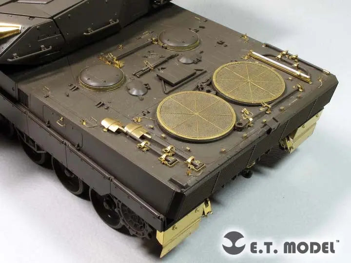 E.T. Model 1:35 German Leopard 2 A5/6 MBT Engine & Turret Rack Grills E.T. Model