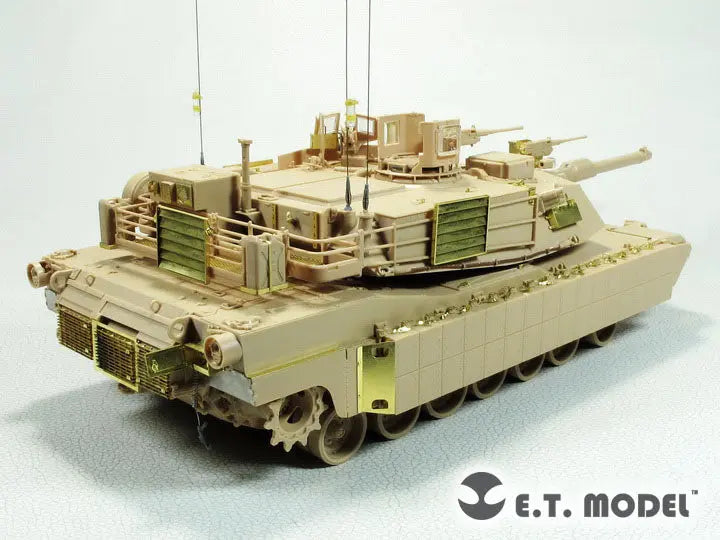 E.T. Model 1:35 USMC M1A1 AIM MBT/U.S.ARMY M1A1 Tusk MBT Detail Set E.T. Model