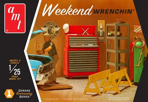 AMT 1/25 Garage Accessory Set #1 Weekend Wrenchin' AMT