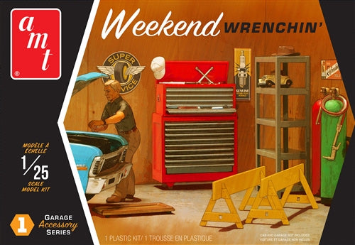 AMT 1/25 Garage Accessory Set #1 Weekend Wrenchin'