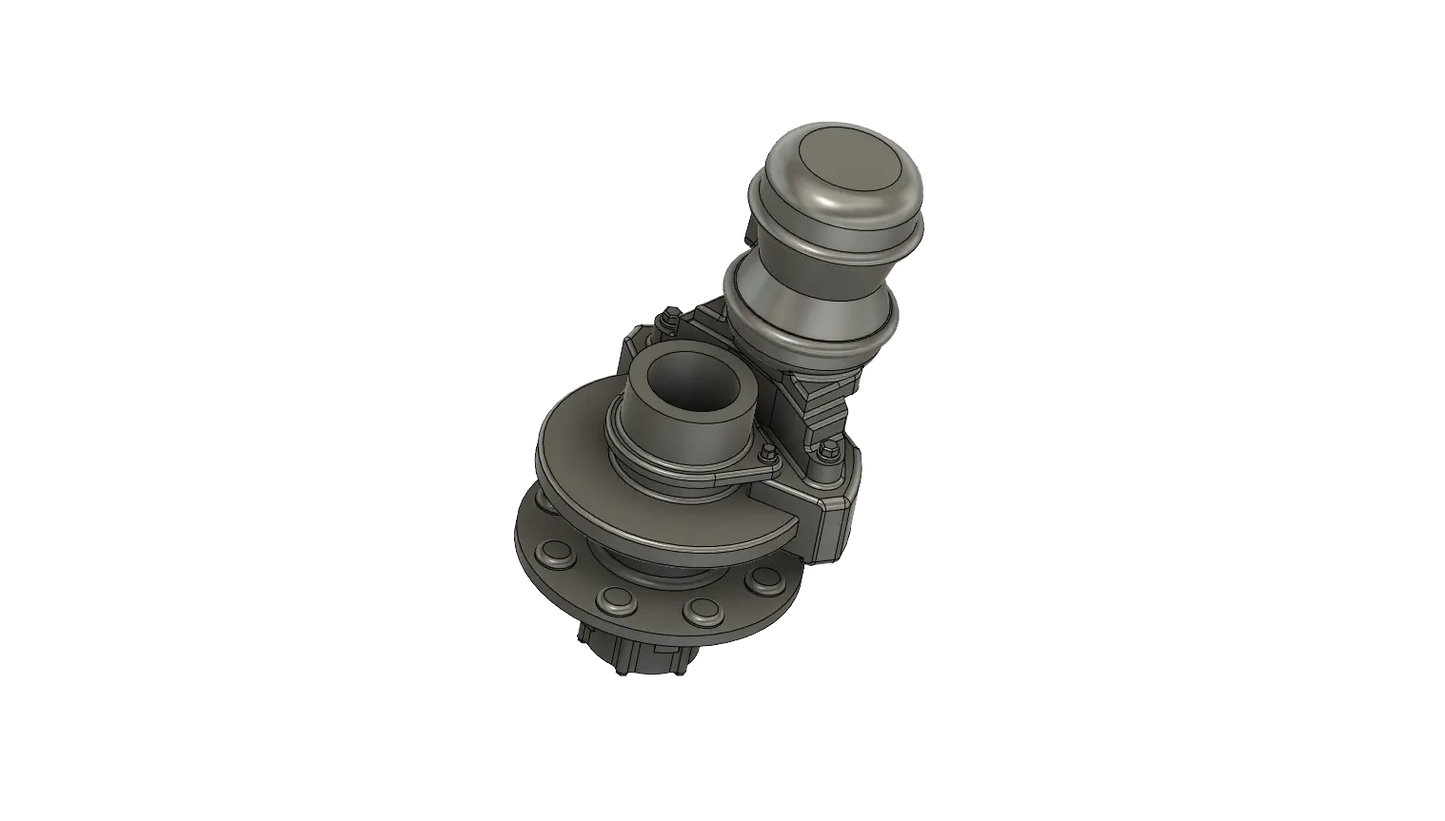 1:24 19.5" Wheel rim Tyre and disc brake Hub 1 x axle set 3D Print File Download Franklin Hobbies Resin Parts