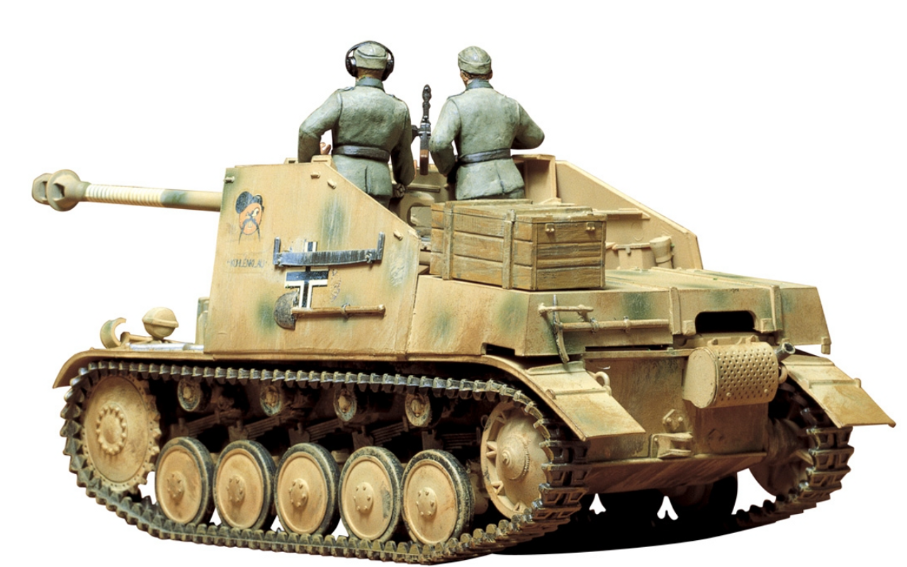 Tamiya 1:35 German Tank Destroyer Sd.kfz.131 Marder II Plastic Model Kit Tamiya