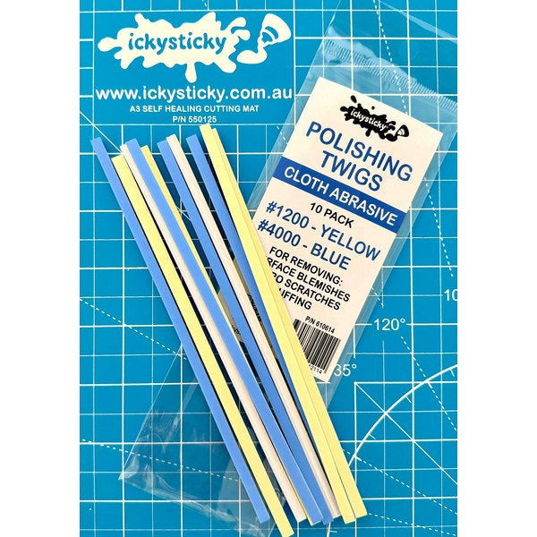 Ickysticky Polishing Twigs 20 pack