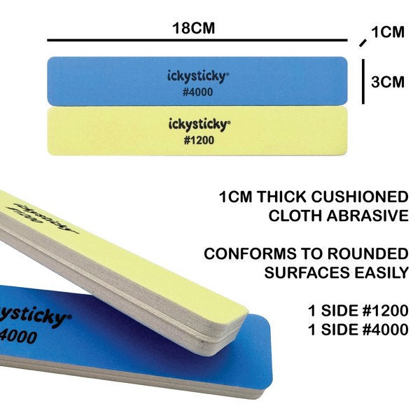 Ickysticky Polishing Sticks 2 pack