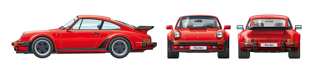 Tamiya 1/24 Porsche 911 Turbo '88 Plastic Model Kit Tamiya