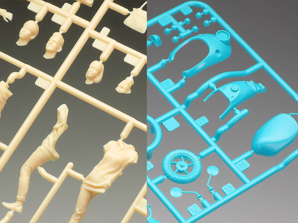 Tamiya 1/24 Campus Friends Part 2 Set Plastic Model Kit Tamiya