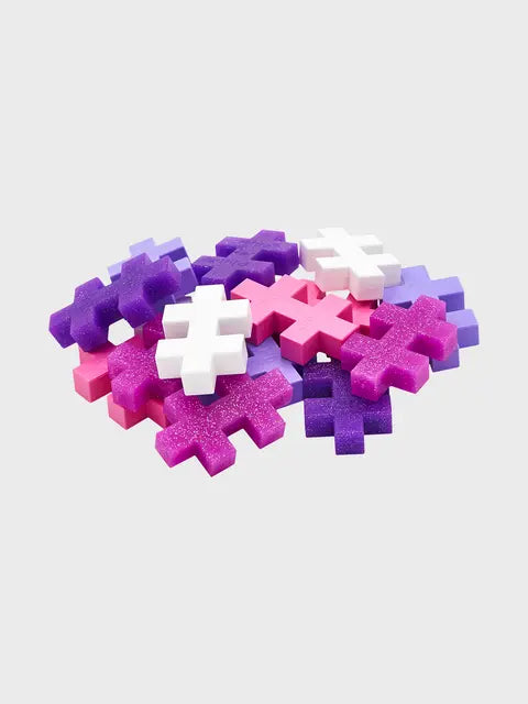 Plus Plus Big Giltter Colourmix 15pc Tube Plus Plus