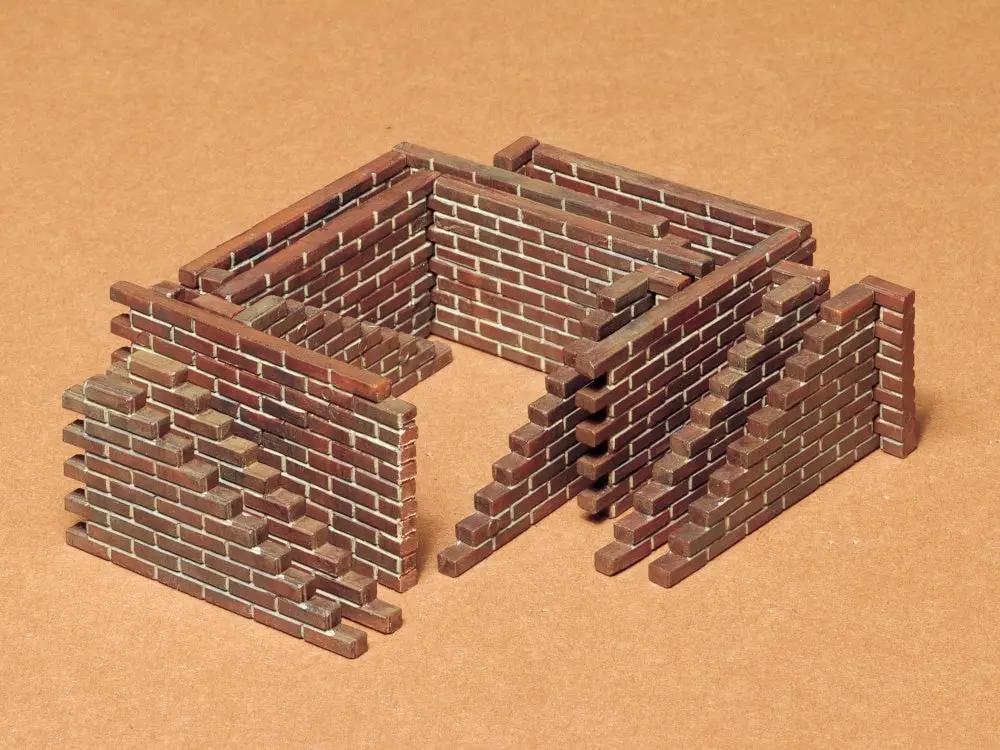 Tamiya 1:35 BRICK WALL SET Plastic Model kit