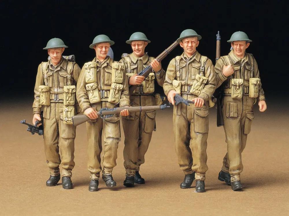 Tamiya 1:35 BRITISH INFANTRY ON PATROL Plastic Model Kit