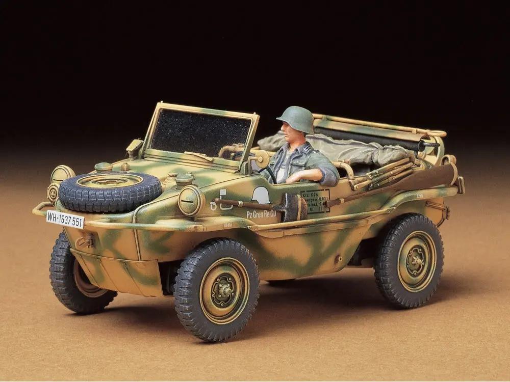 Tamiya 1:35 GERMAN SCHWIMMWAGEN TYPE 166 Plastic Model Kit