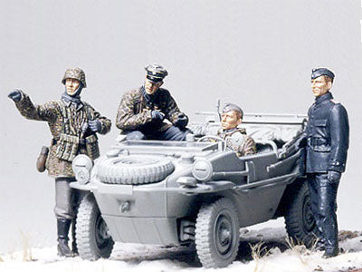 Tamiya 1/35 German Panzer Division "Frontline Reconnaissance Team" Plastic Model Kit Tamiya