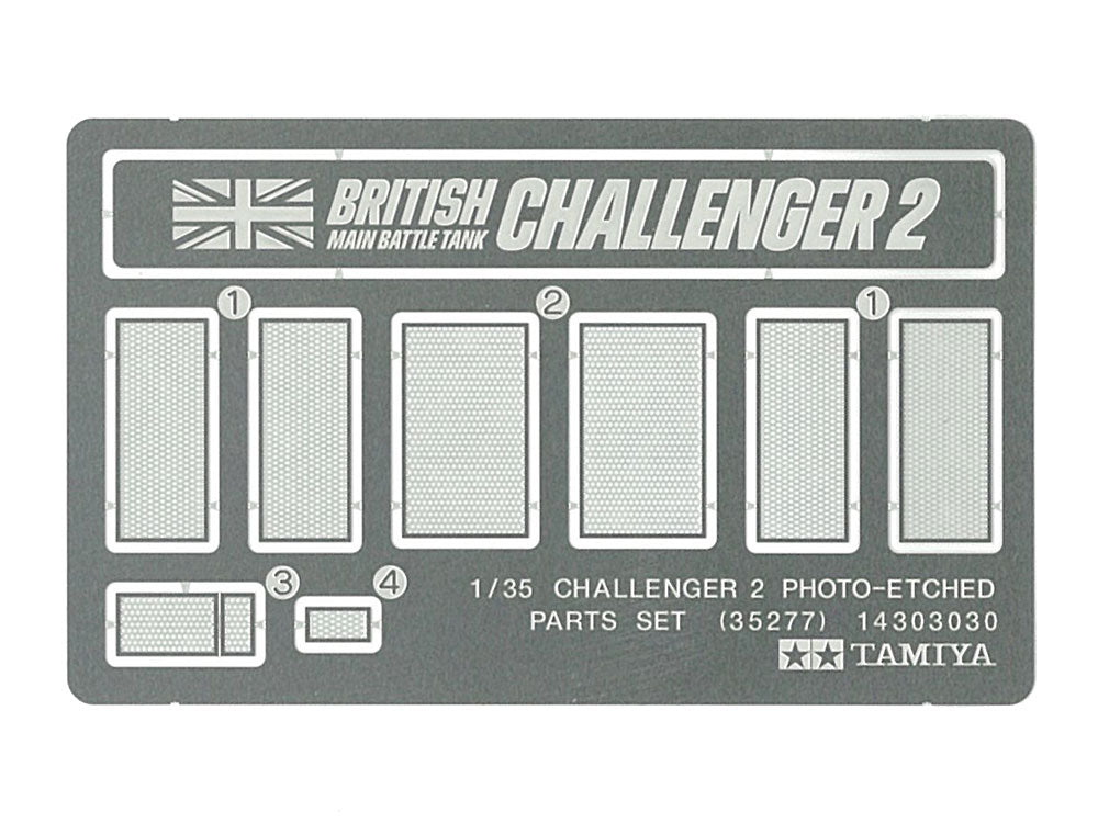 Tamiya 1:35 British Main Battle Tank Challenger 2 (Desertised) Plastic Model Kit Tamiya