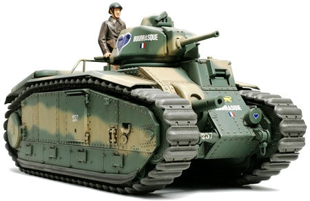 Tamiya 1:35 French Battle Tank B1 bis Plastic Model Kit Tamiya