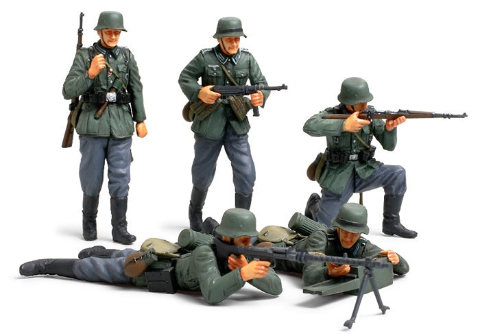Tamiya 1:35 German Infantry Set (French Cmpaign) Plastic Model Kit Tamiya