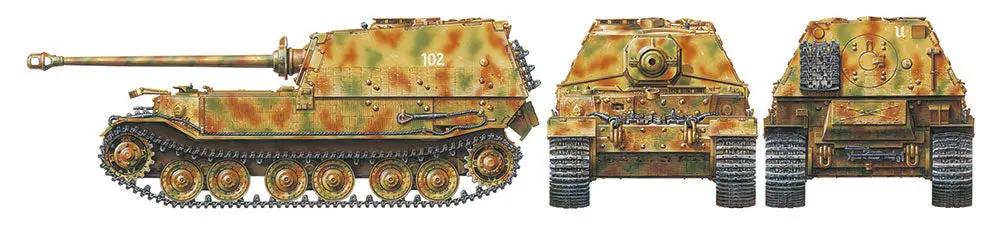 Tamiya 1:35 GERMAN HEAVY TANK DESTROYER ELEFANT Plastic Model Kit