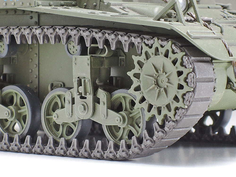 Tamiya 1:35 U.S. Light Tank M3 Stuart Late Production Plastic Model Kit Tamiya