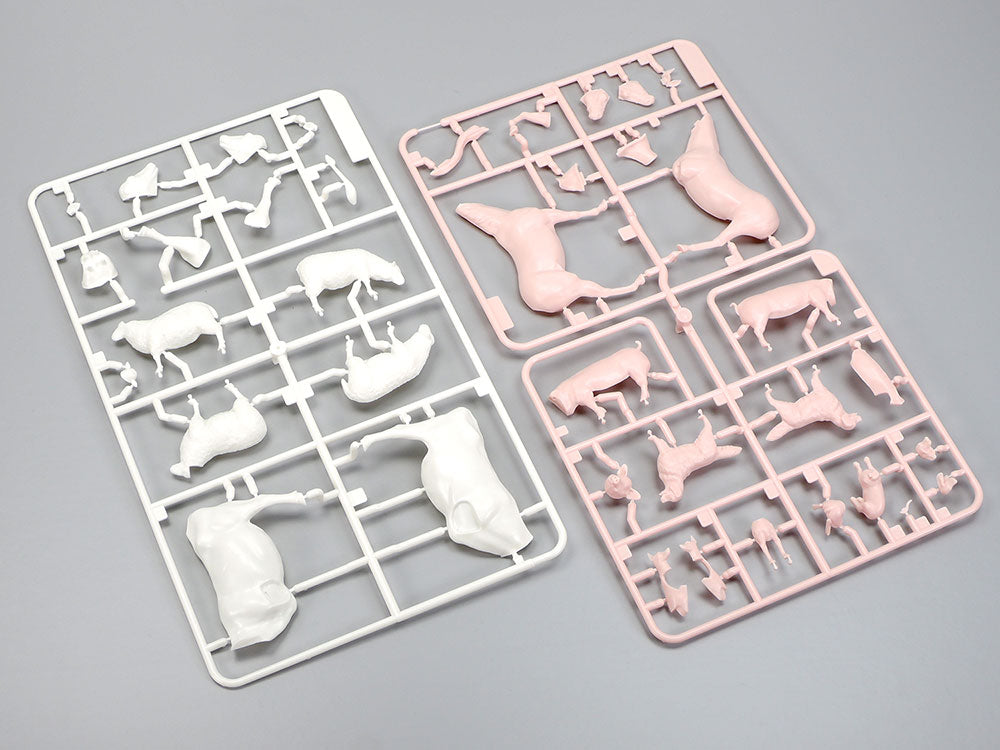 Tamiya 1:35 LIVESTOCK SET II Plastic Model Kit Tamiya