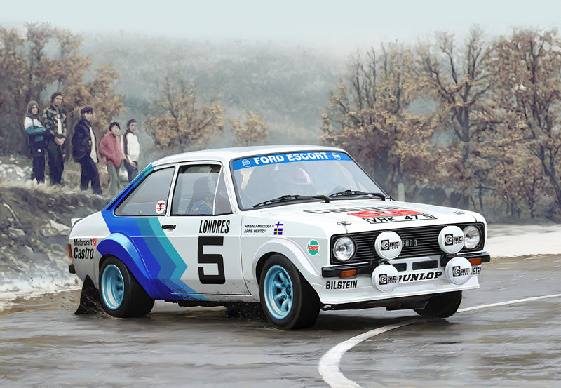 Italeri 1:24 FORD ESCORT RS1800 Mk.II Plastic Model Kit Italeri