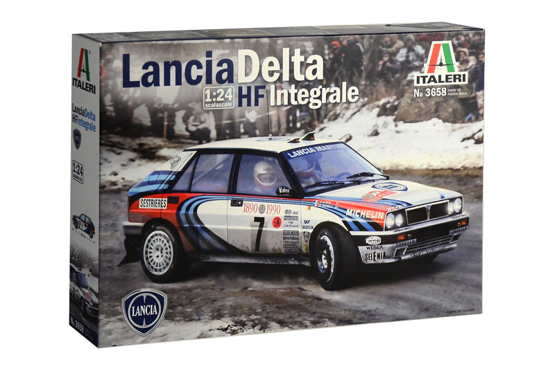 Italeri 1:24 LANCIA DELTA HF INTEGRALE Plastic Model Kit Italeri