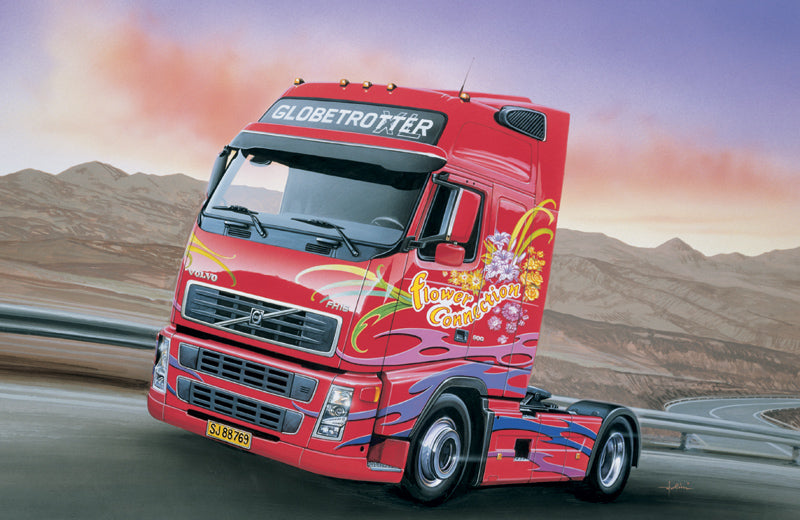 Italeri 1/24 VOLVO FH16 GLOBETROTTER XL Plastic Model Kit Italeri