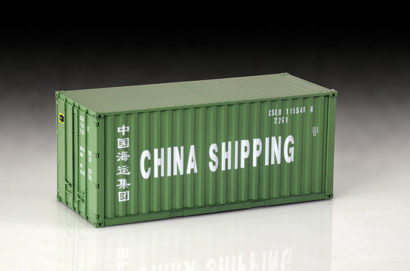 Italeri 1/24 Shipping Container 20 Ft. Plastic Model Kit Italeri
