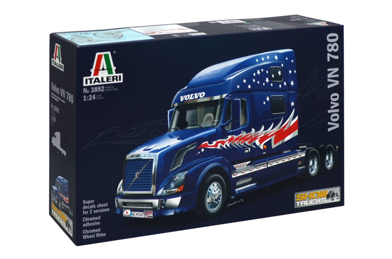 Italeri 1/24 VOLVO VN 780 Plastic Model Kit Italeri