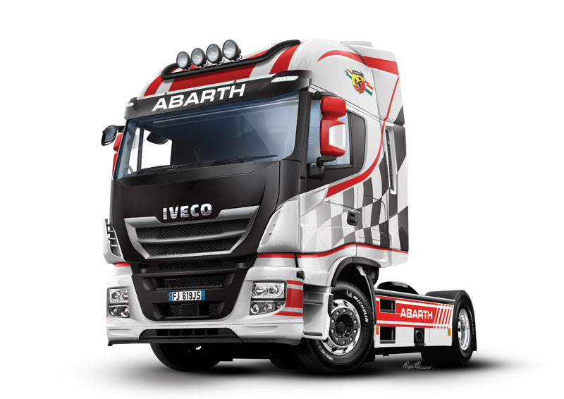 Italeri 1/24 IVECO HI-WAY E5 ABARTH Plastic Model Kit Italeri