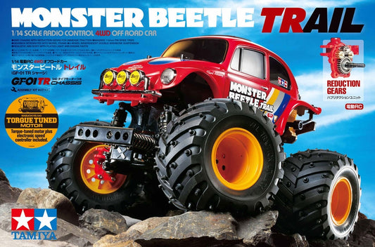 Tamiya 1/10 RC Monster Beetle Trail GF-01TR Chassis Excl ESC Tamiya