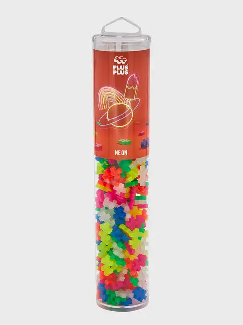 Plus Plus Neon Colourmix 240pce tube Plus Plus
