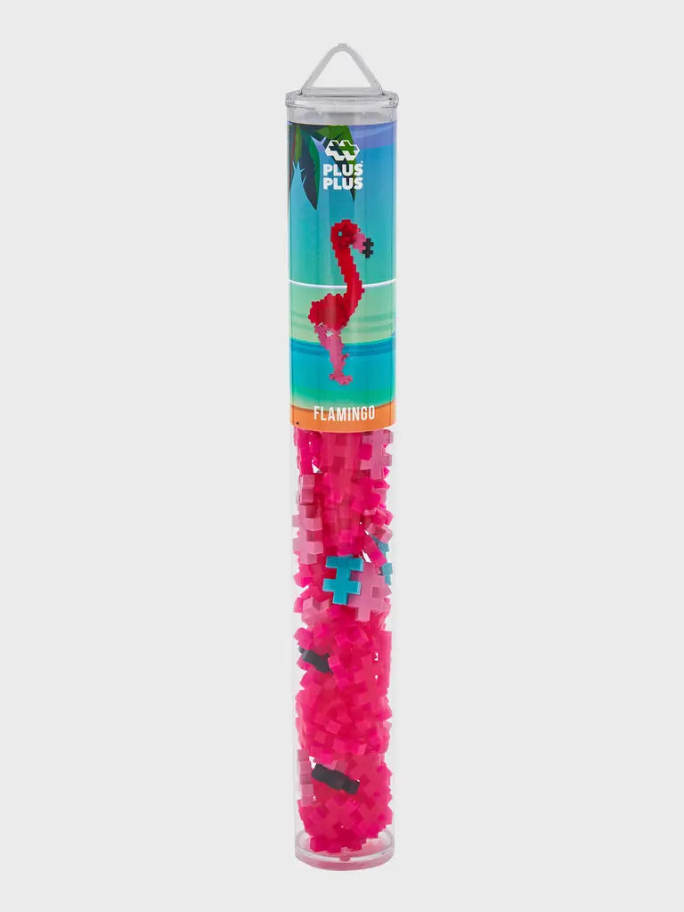 Plus Plus Flamingo 100pce Tube Plus Plus