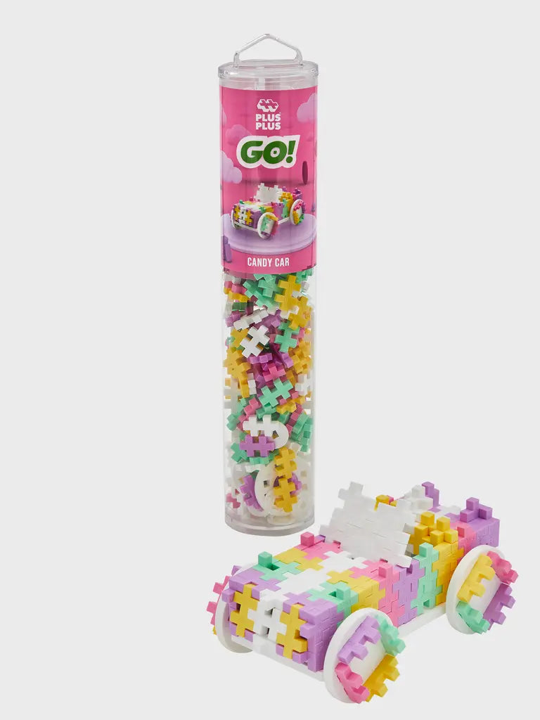 Plus Plus Colour Cars Candy Tube Plus Plus
