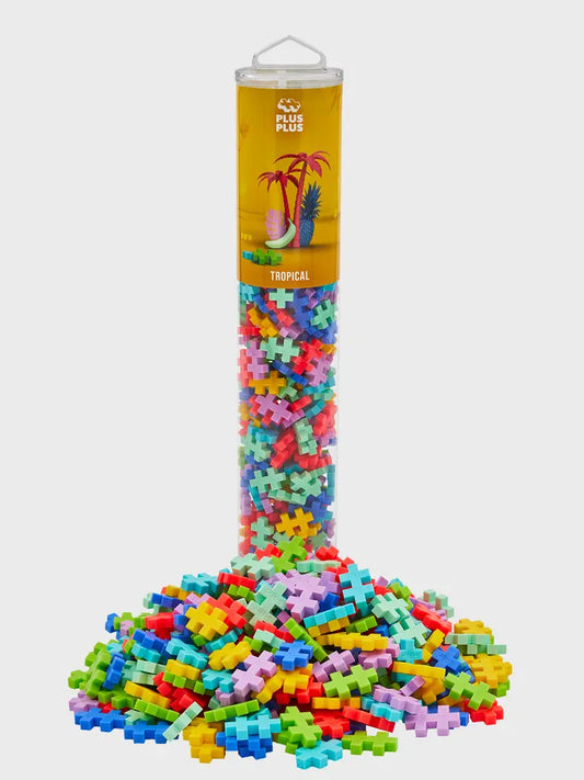 Plus Plus Tropical Colourmix 240pce tube Plus Plus