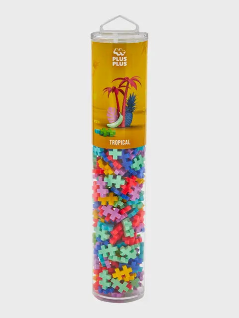 Plus Plus Tropical Colourmix 240pce tube Plus Plus
