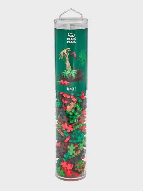Plus Plus Jungle Colourmix 240pce tube Plus Plus