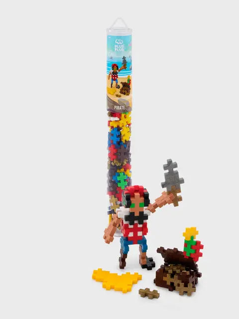 Plus Plus Pirate 100pce Tube Plus Plus