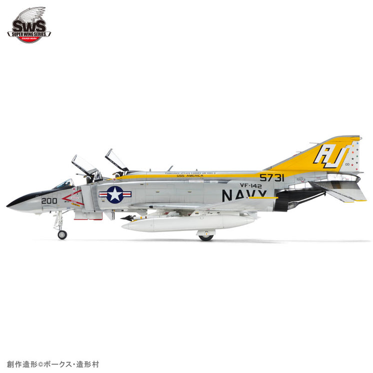 Zoukei Mura 1/48 F-4J Phantom II Navy Plastic Model Kit Zoukei Mura