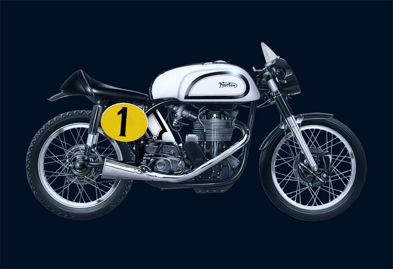 Italeri 1/9 NORTON MANX 500cc 1951 Plastic Model kit Italeri