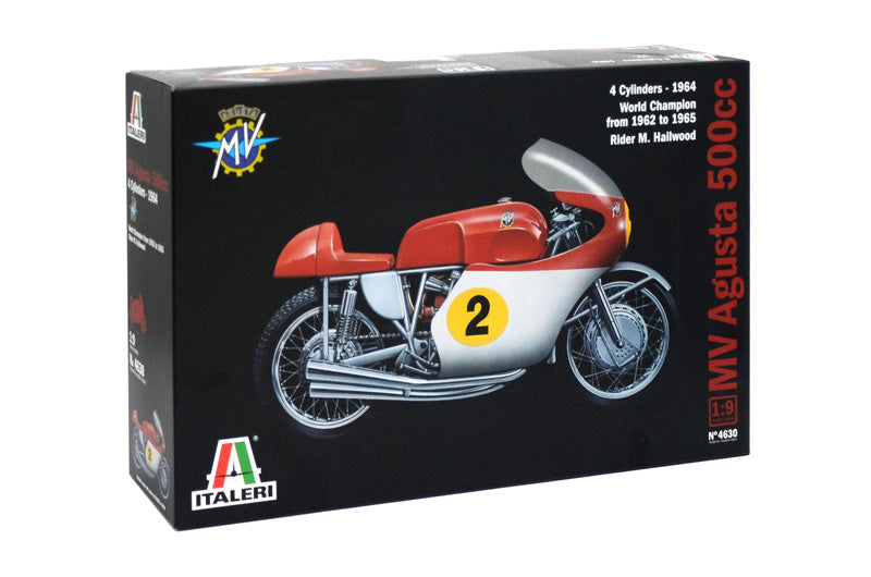 Italeri 1/9 MV AGUSTA 500 cc. 4 CYLINDERS - 1964 Plastic Model Kit Italeri