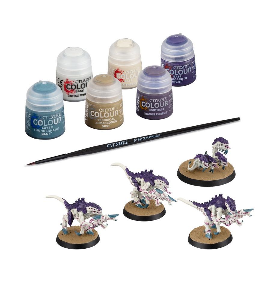 Warhammer 40000: 60-13 Termagants And Rippers & Paints Warhammer