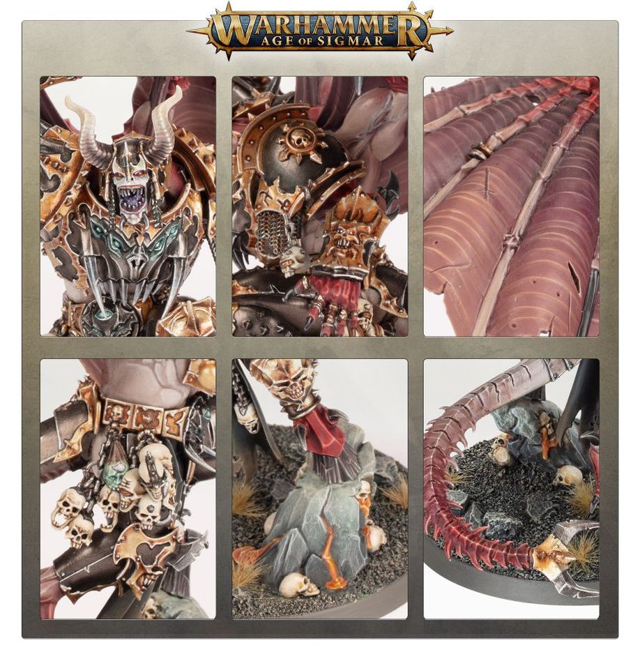 Warhammer Age of Sigmar: Slaves to Darkness Daemon Prince Warhammer