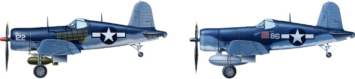 Tamiya 1:72 Vought F4U-1A Corsair Plastic Model Kit Tamiya