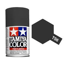 Tamiya Color Spray TS-6 Matt Black 100ml