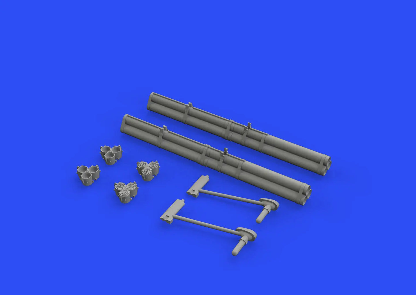 Eduard 1/48 P-51D Bazooka rocket launcher Brassin Eduard