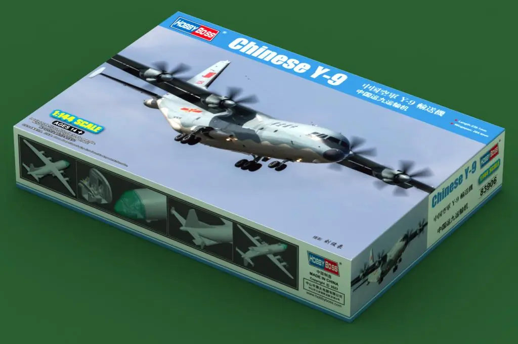 HobbyBoss 1/144 Chinese Y-9 Plastic Model Kit HobbyBoss