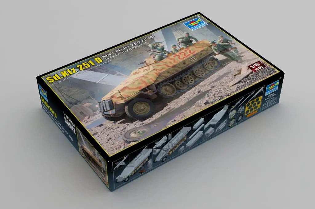 Trumpeter 1/16 Sd.Kfz 251D Plastic Model Kit Trumpeter